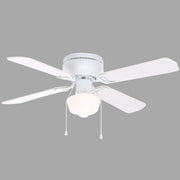 Hampton Bay UB42SWH-SH Littleton 42" White Ceiling Fan 270614